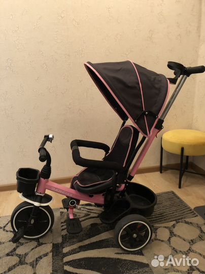 Велосипед детский с ручкой бу