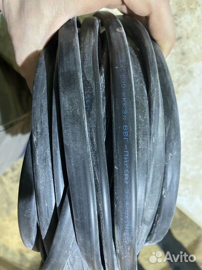 Кабель ввг пнг 3x4 ГОСТ 25метров