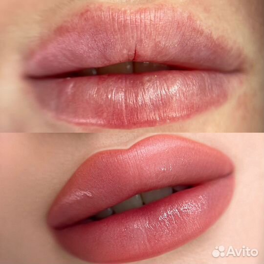 Перманентный макияж губ