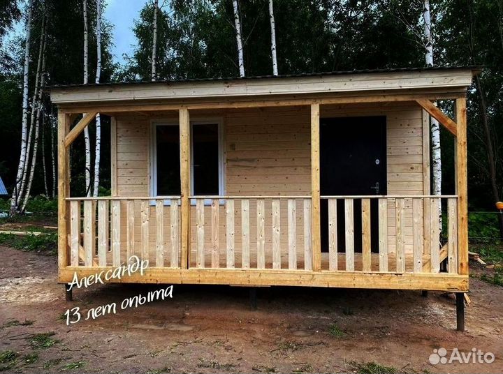 Бытовка утепленная / Дачный домик