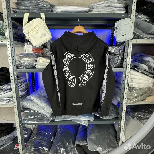 Зипка chrome hearts черная