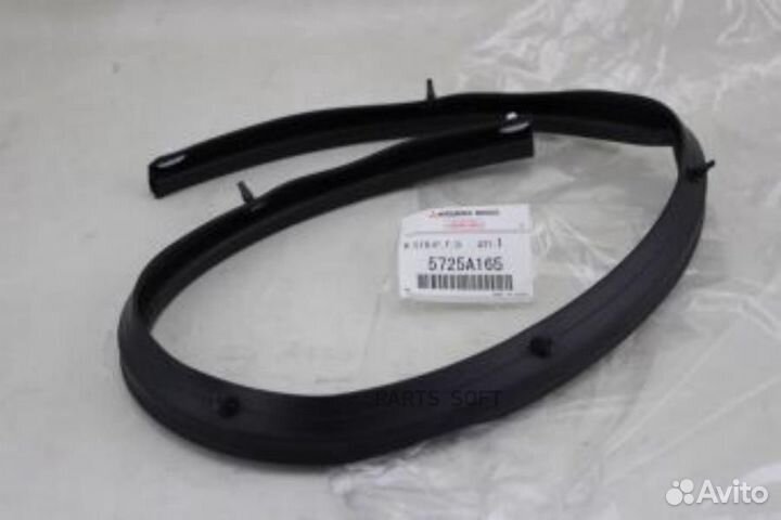 Mitsubishi 5725A165 5725A165 Уплотнитель передней двеpи в mitsubishi Уплотнитель передней двеpи в