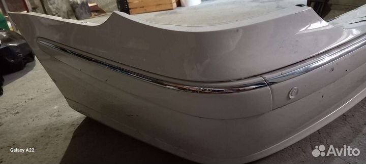 Бампер mercedes задний w211 дорестайлинг