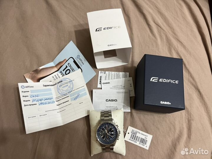 Наручные часы casio EF-572D-2avuef