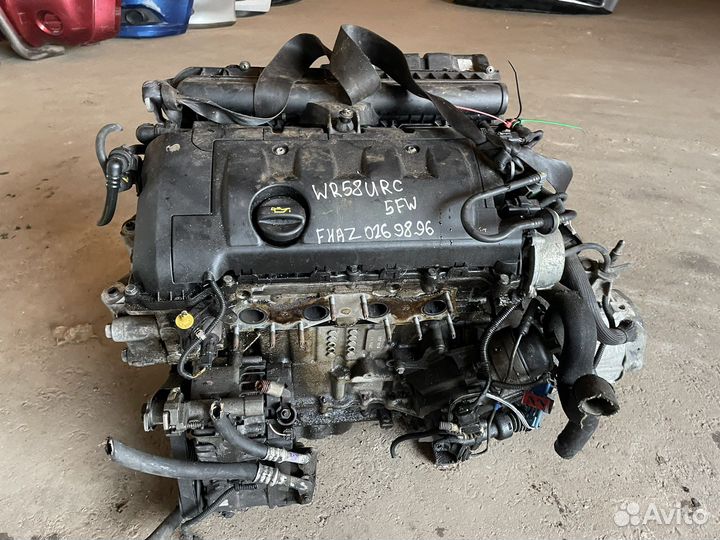 Двигатель ep6 peugeot 308