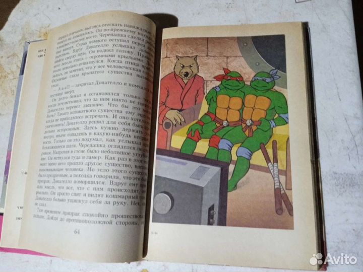 Книга черепашки ниндзя против тринидатов