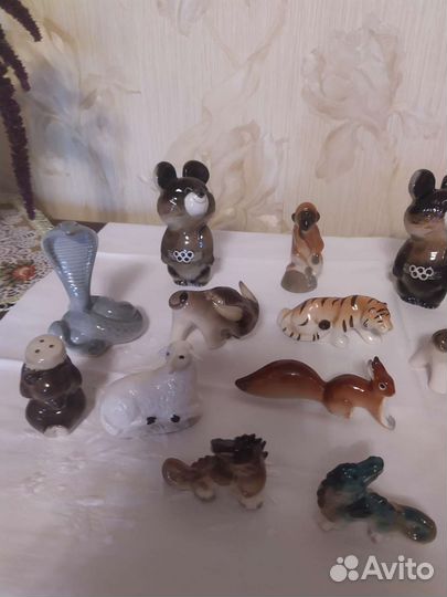 Фигурки животные лфз винтаж