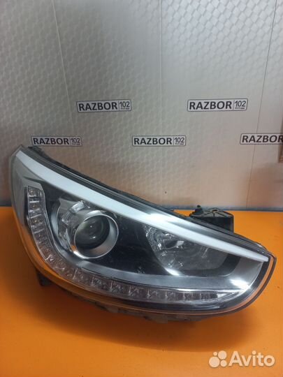 Фара правая Hyundai Solaris 1 дорест