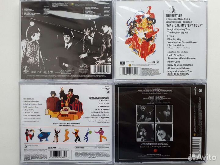 CD диски The Beatles & Paul McCartney