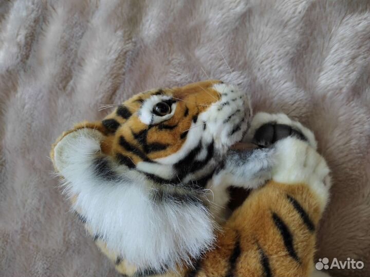 Мягкая игрушка тигр на руку Hansa