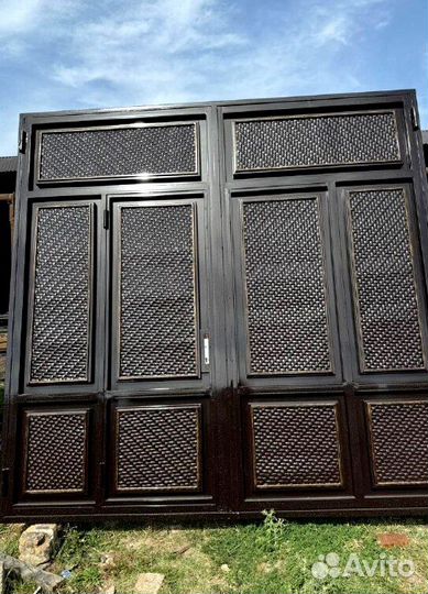 Ворота в Дербенте хай-тэк на заказ