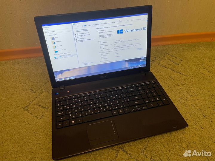 Ноутбук Acer aspire 5742