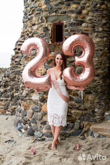 Воздушные шары цифры