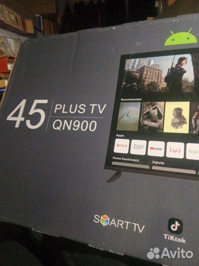 Телевизор 43 дюйма смарт тв, новый