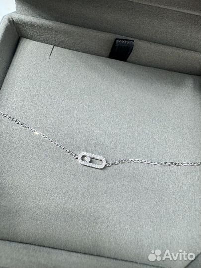 Золотой браслет messika с бриллиантами