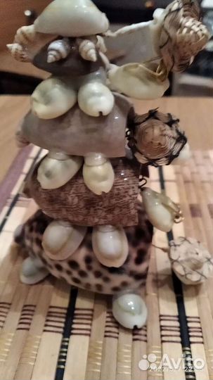 Сувенир из Анапы Черепашки семья качающейся голов