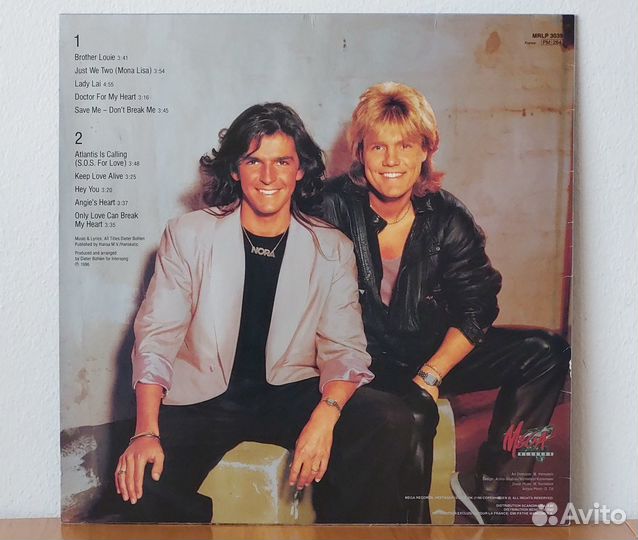 Modern Talking – Ready For Romance (винил), 1986