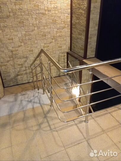 Перила для лестниц из нержавеющей стали, поручни