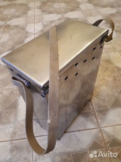 Ящик рыболовный из советской нержавейки