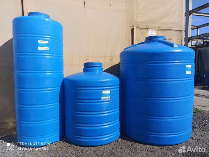 Емкости, Баки пластиковые 100 - 50 000 литров