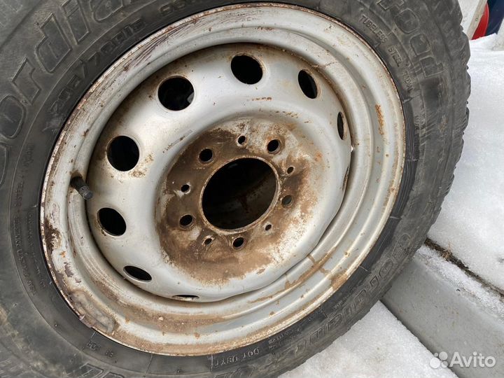 Шины и диски Cordiant 205/70/r15 off road 5х139.7