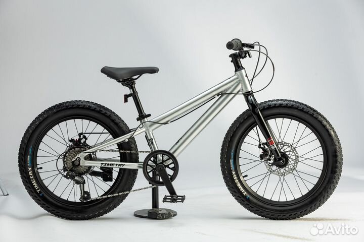 Полуфэтбайк подростковый 24 дюйма алюминиевый