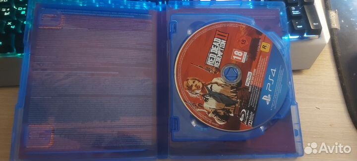 Игра для приставки ps 4 rdr 2