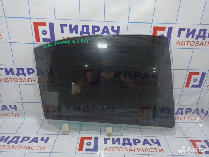 Стекло двери задней правой Mitsubishi Lancer X (CY