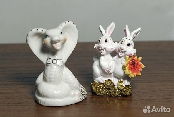 Фарфоровые статуэтки лфз, ложки хохлома