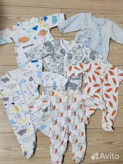 Детские вещи пакетом от 56 до 68