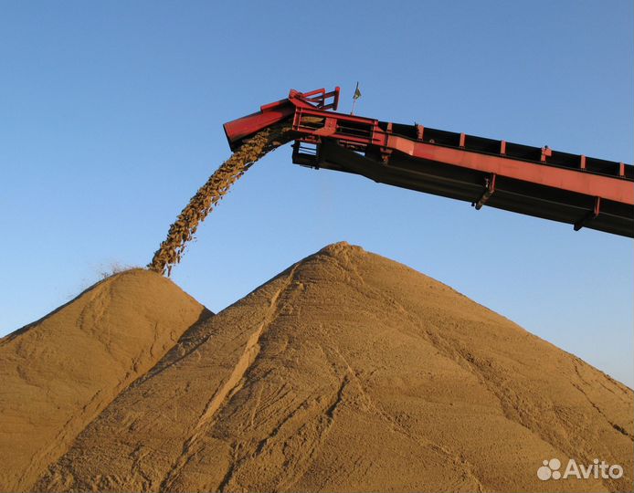 Песок сеяный