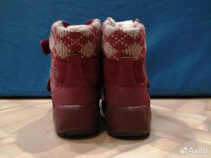 Демисезонные сапожки для девочки 27р