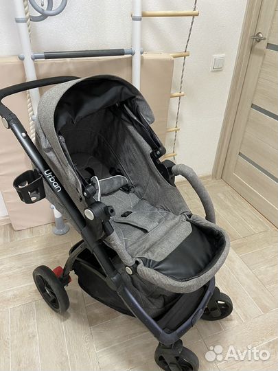 Прогулочная коляска babyton urban серая