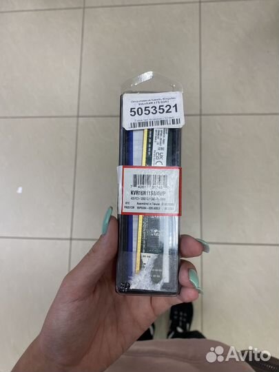 Оперативная память ddr3 4 gb kingston, новая