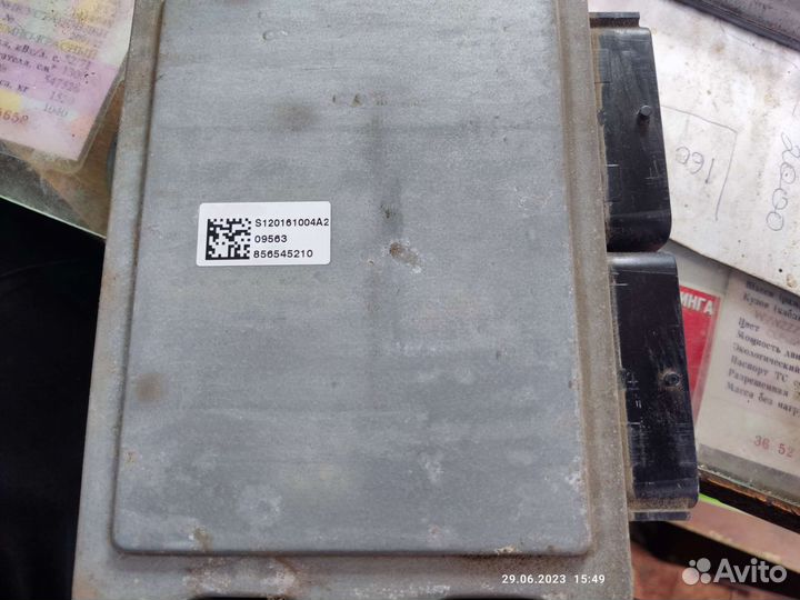 Эбу Renault Simbol 1.4