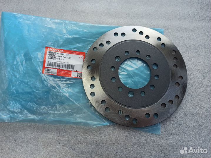 Передний тормозной диск Honda Lead,Spacy 100