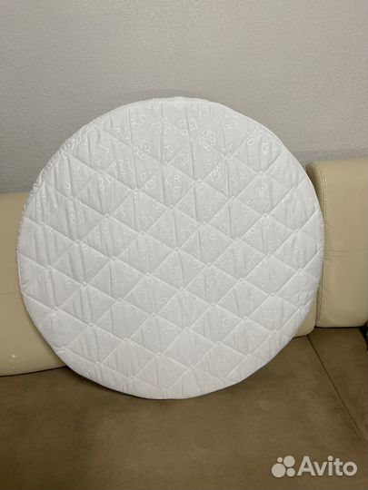 Матрас на круглую кроватку