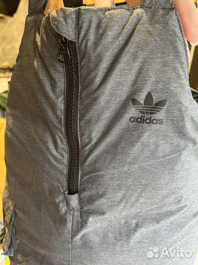 Штаны зимние adidas 9-12 мес