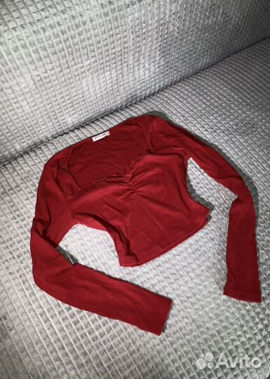 Топ женственный короткий