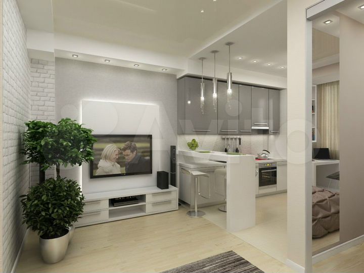 2-к. квартира, 50,5 м², 15/23 эт.