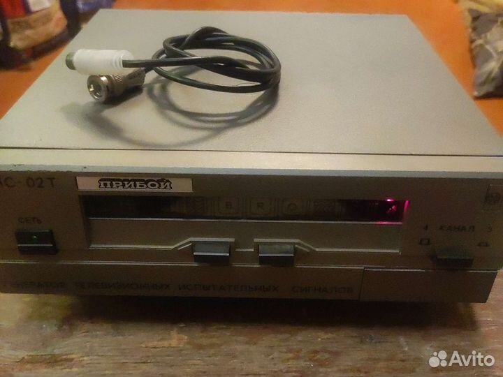 Генератор телевизионных сигналов прибой гис-02т