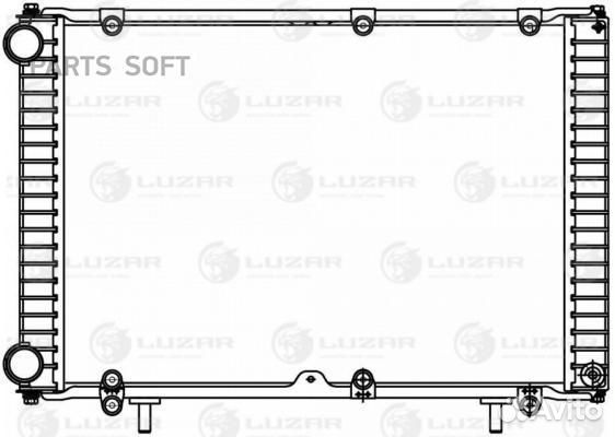 Радиатор охлаждения ГАЗель-Бизнес умз 3 рядный алю