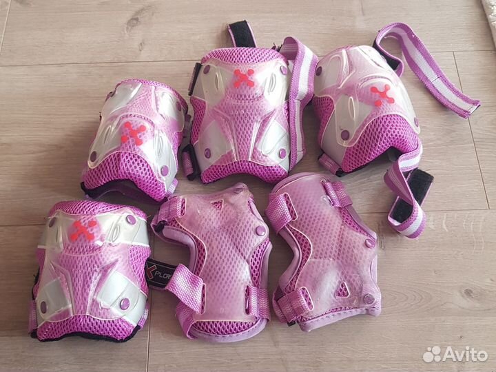 Коньки детские раздвижные 35-38