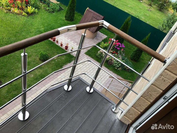 Перила для лестниц из нержавеющей стали