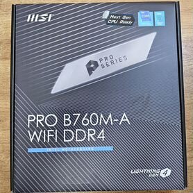 MSI PRO B760M-A wifi DDR4