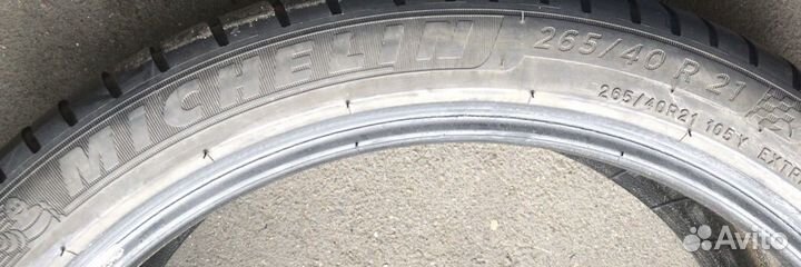 Michelin Pilot Sport 4 SUV 265/40 R21