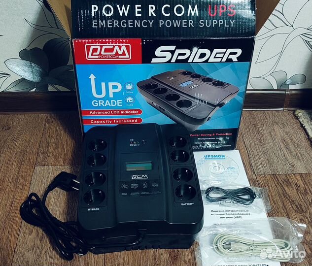Ибп Powercom SPD-750U новый