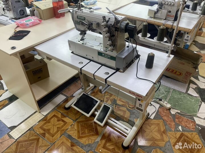 Распошивальная плоскошовная машина siruba f007j
