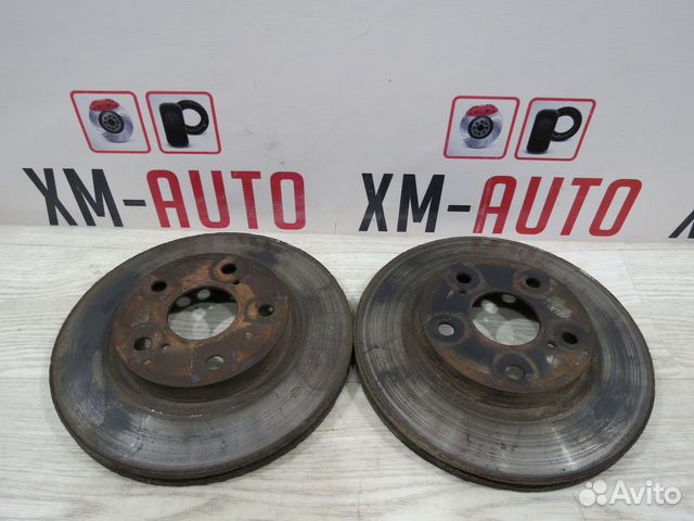 Диск тормозной передний Toyota Corolla 150