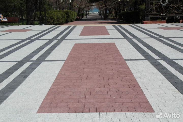 Тротуарная плитка старый город